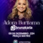 Cantora gospel Bruna Karla se apresenta no 4º Adora Buritama
